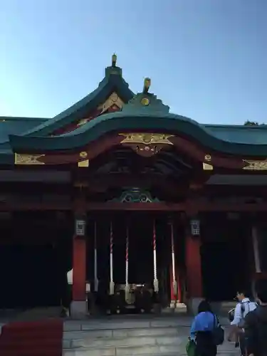 日枝神社の本殿・本堂