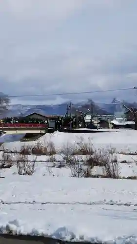 伊佐須美神社の周辺