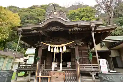 根岸八幡神社の本殿・本堂