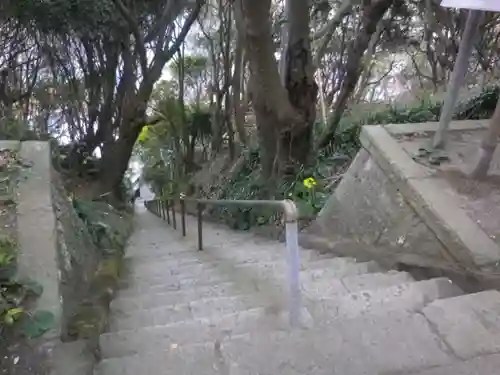 天照大神社の景色