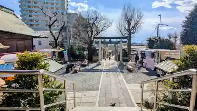 鳩ヶ谷氷川神社の景色