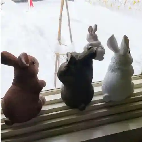 彌彦神社　(伊夜日子神社)の像
