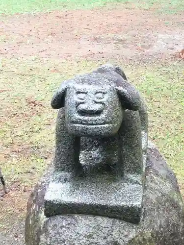 盛岡天満宮の狛犬