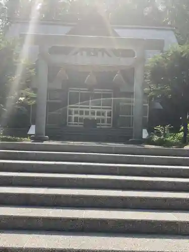 由仁神社の鳥居