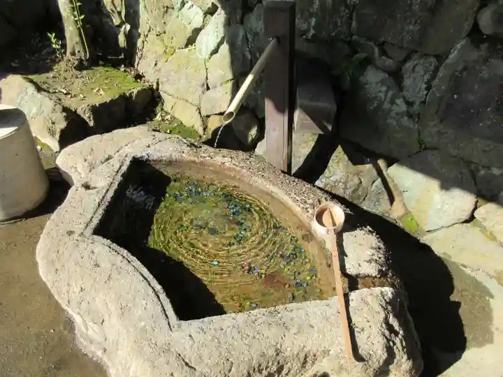 三峯神社の手水舎