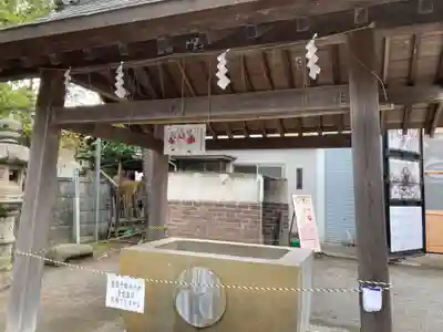 松原神社の手水舎