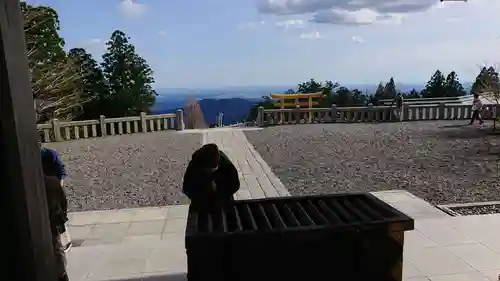 秋葉山本宮 秋葉神社 上社の景色