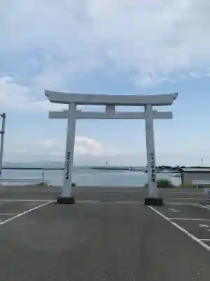 鴨居八幡神社の鳥居
