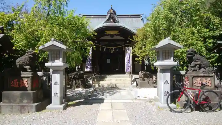 牛天神北野神社の本殿・本堂