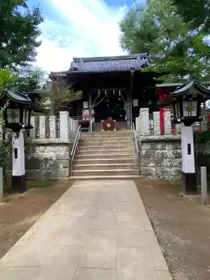 千束八幡神社の鳥居