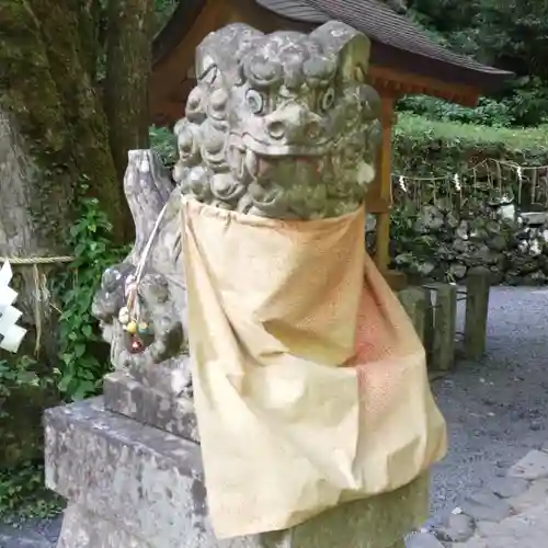 貴船神社奥宮の狛犬