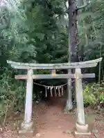 雷神社の鳥居