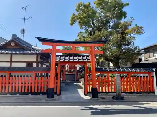 田中神社の鳥居