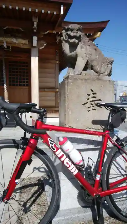西加平神社の狛犬
