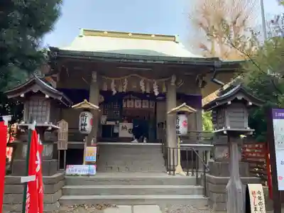 上目黒氷川神社の本殿・本堂