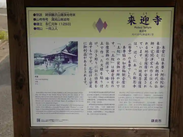 来迎寺(西御門)の歴史
