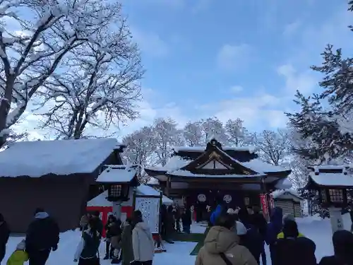 鷹栖神社の初詣