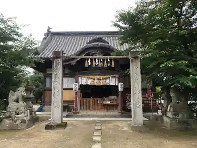 鴨島八幡神社の本殿・本堂