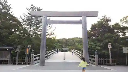 伊勢神宮内宮（皇大神宮）の鳥居