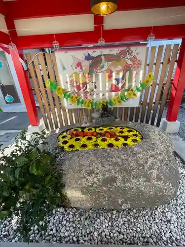 別小江神社の手水舎