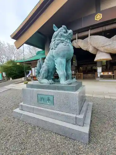 常陸国出雲大社の狛犬