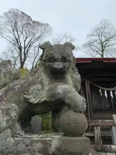 たばこ神社の狛犬