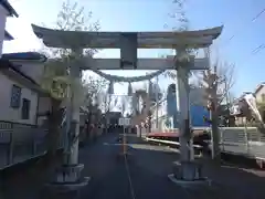 皇武神社の鳥居