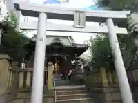 高山稲荷神社(旧鎮座地)の鳥居