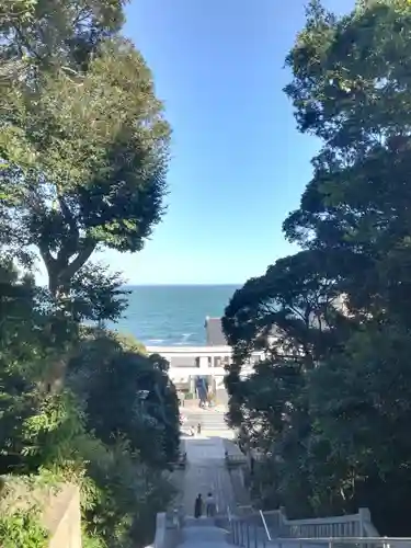 大洗磯前神社の景色