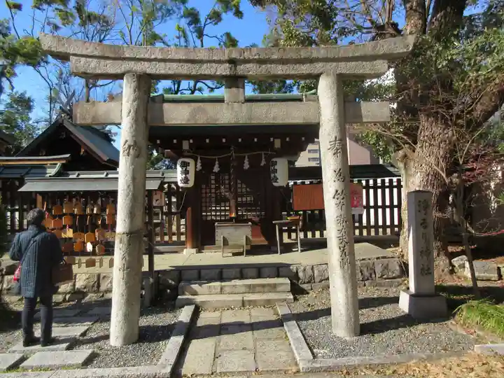 難波大社 生國魂神社の鳥居