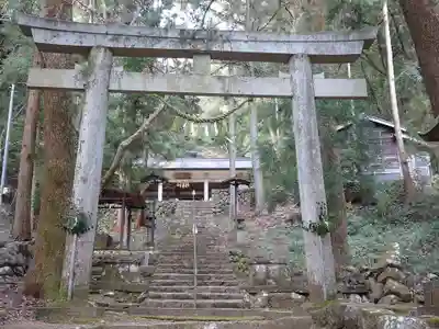 長瀬神社の鳥居
