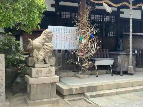 七宮神社の狛犬