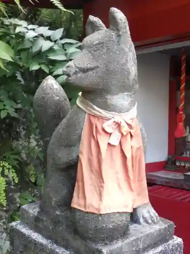 開運出世稲荷(延命院境内社)の狛犬