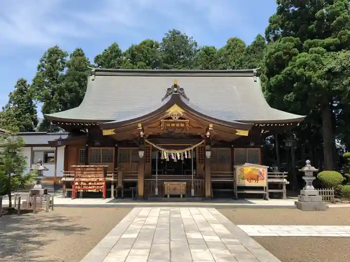 諏訪神社の本殿・本堂