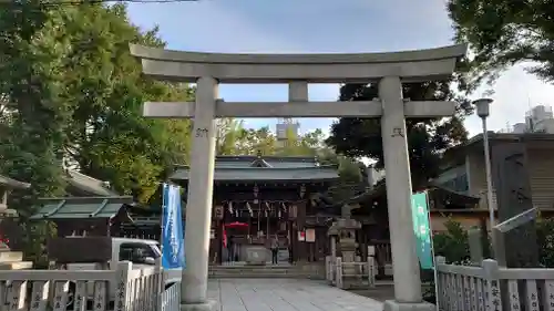 下谷神社の鳥居
