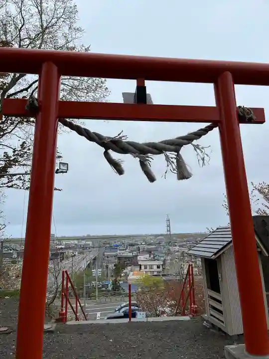 星置神社の鳥居