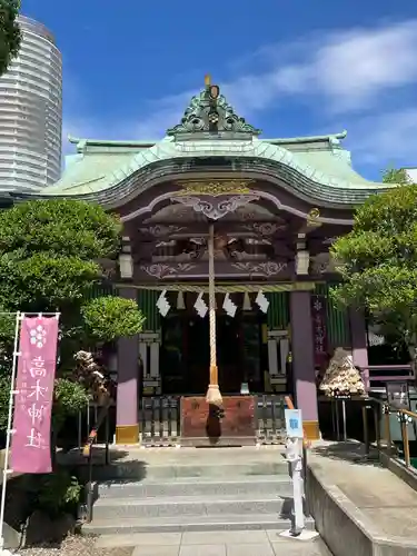 高木神社の本殿