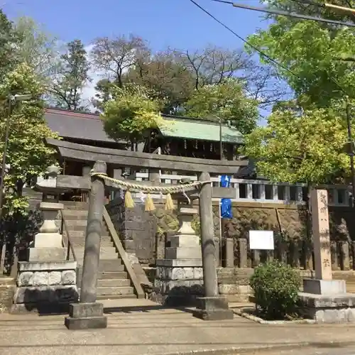 代田八幡神社の鳥居