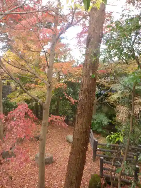 東勝寺跡の庭園