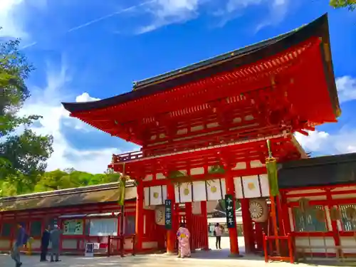 賀茂御祖神社（下鴨神社）の山門