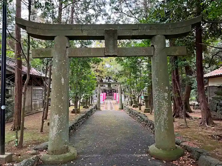 八幡神社(五島市)の鳥居
