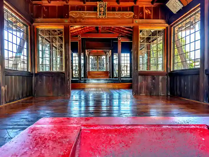 八幡社(本部田八幡社)の本殿・本堂