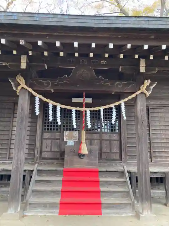 下宿八幡神社の本殿・本堂