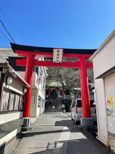 元町厳島神社の鳥居