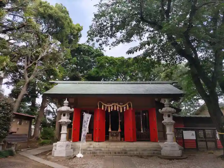 前原御嶽神社の本殿・本堂