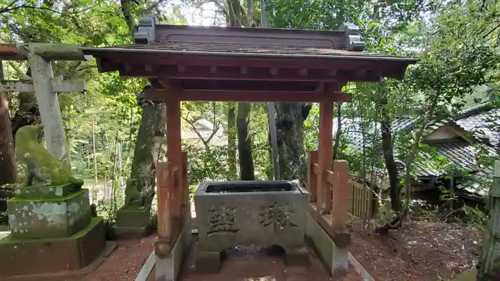 玉田神社の手水舎