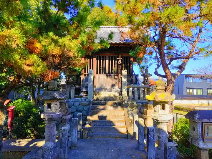 白鬚神社(上中町一色)の本殿・本堂