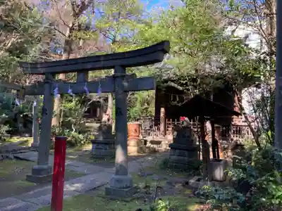 赤坂氷川神社の鳥居