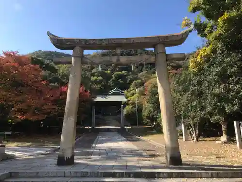 沼名前神社の鳥居