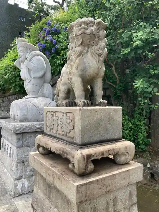 品川神社の狛犬